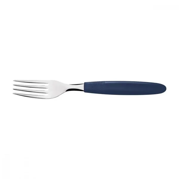 Garfo Mesa Tramontina Ipanema Inox e Cabo Polipropileno Azul