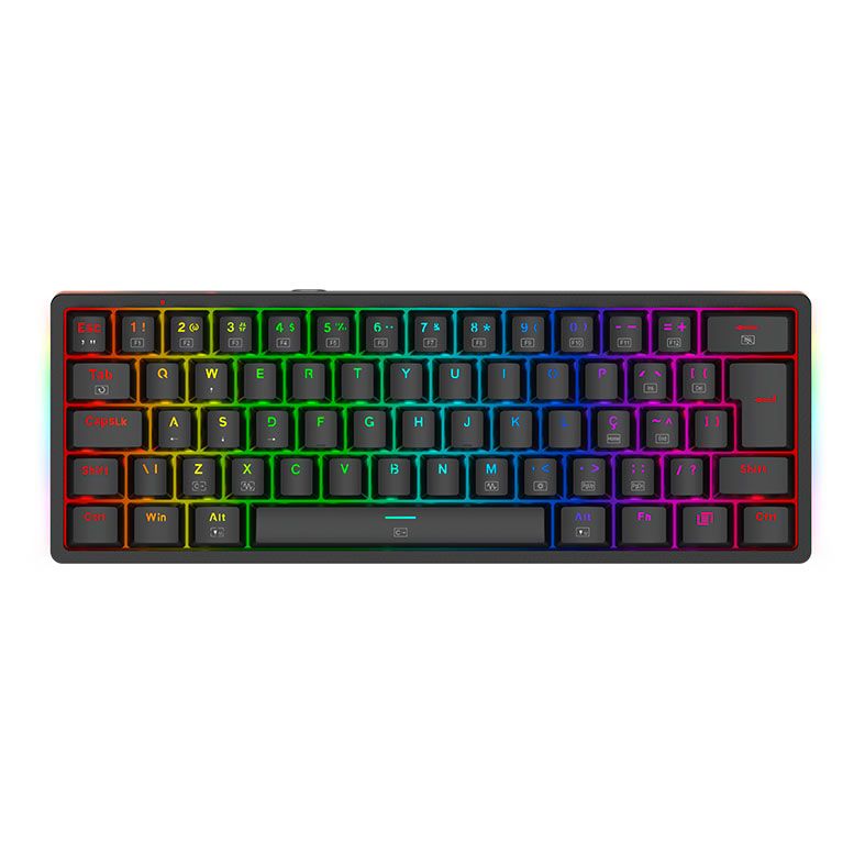 Teclado Redragon Akali K642 RGB Brown
