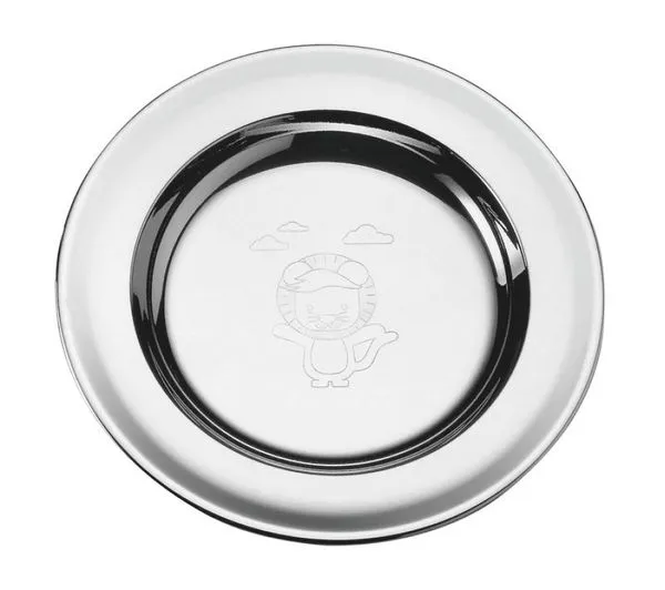 Prato Criança Aço Inox Baby Friends Tramontina