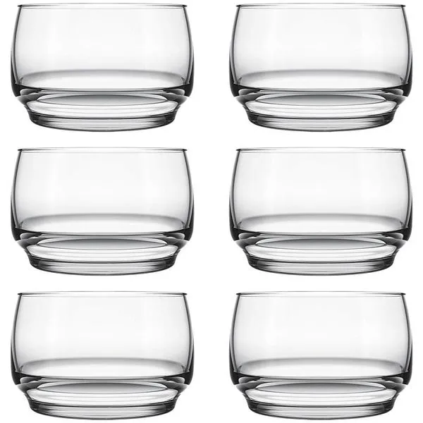 Conjunto para Sobremesa Nadir Lights em Vidro – 6 Peças