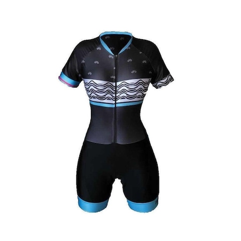 Macaquinho de Ciclismo Be Fast Bikes Forro em Gel
