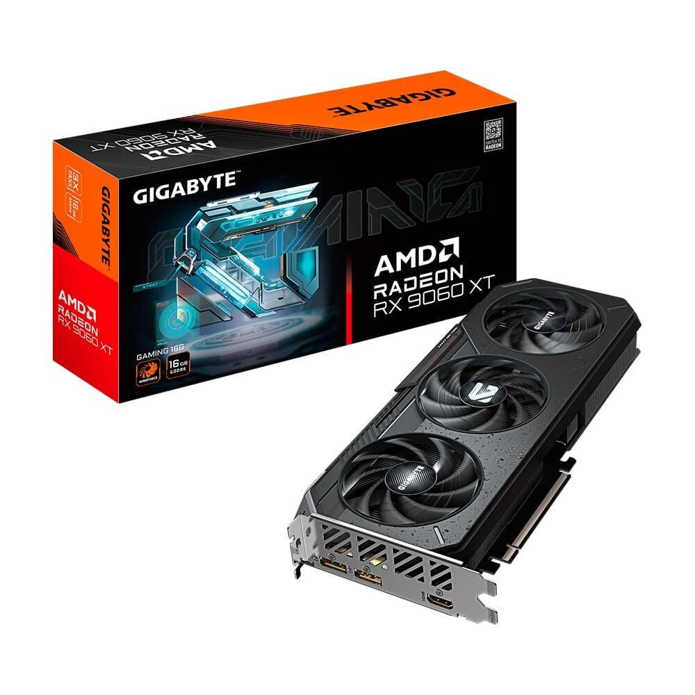 Placa de Vídeo Gigabyte RX 9060 XT Gaming 16G
