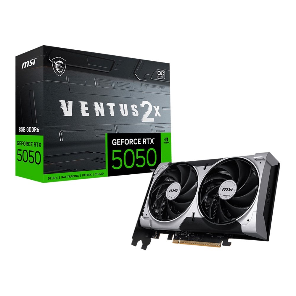 Placa Video MSI RTX5050 8GB Ventus