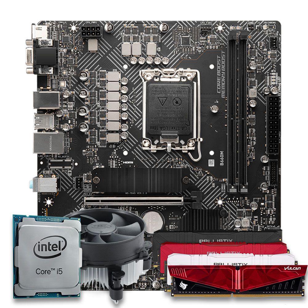 Pichau Kit i5-12400F B660M