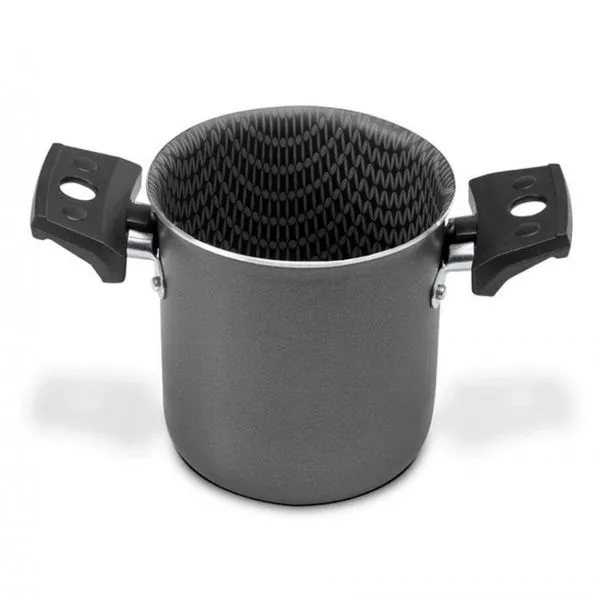 Panela Cônica Multiflon Gourmet em Aluminio e Acabamento Antiaderente 14cm Preto