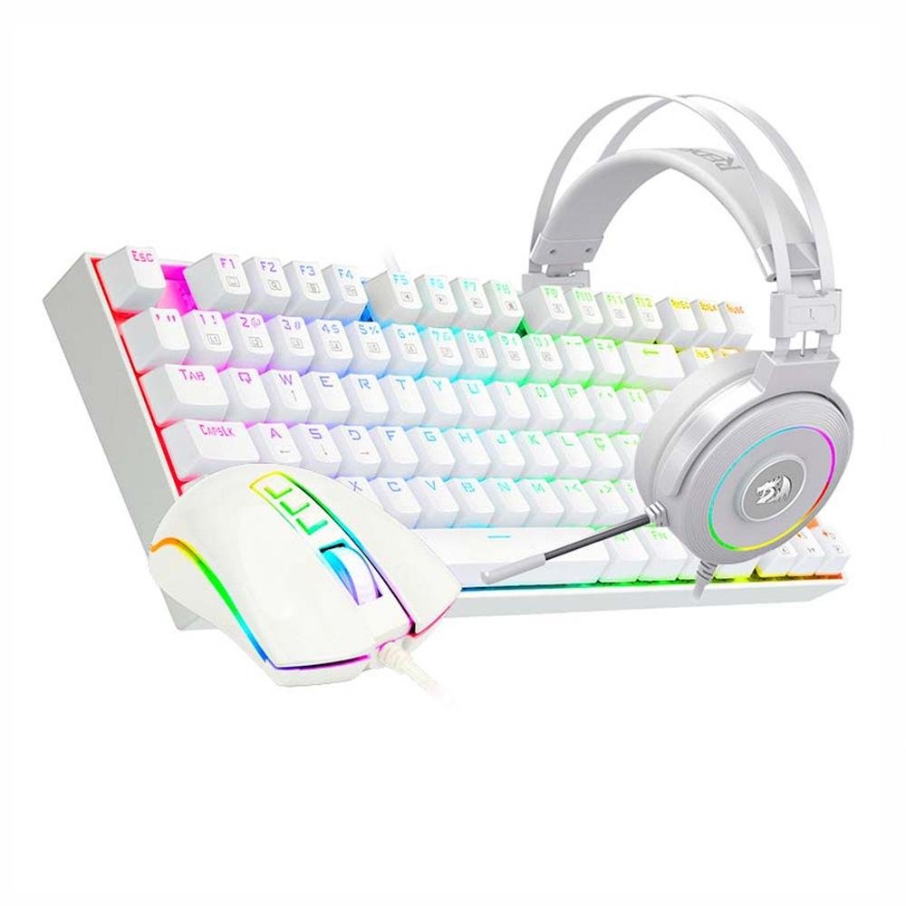 Kit Gamer Redragon Kumara Brown + Cobra 12400DPI