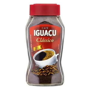 Café Solúvel Granulado Clássico Iguaçu Vidro 200g