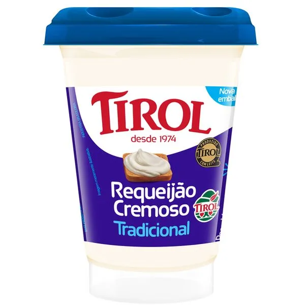 Requeijão Tirol Cremoso Tradicional 180g