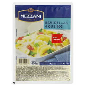 Ravioli Mezzani 4 Queijos 400g