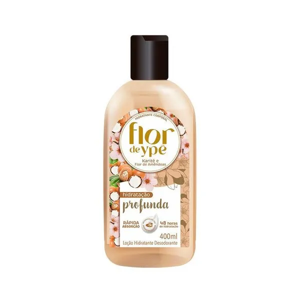 Hidratante Corporal Flor de Ypê Karité e Flor de Amêndoas 400ml