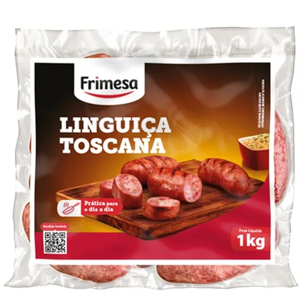 Linguica Frimesa Toscana 1kg