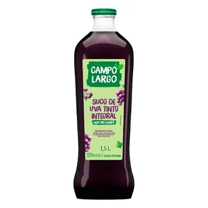 Suco Integral Uva Tinto Campo Largo Garrafa 1,5l