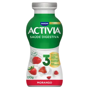 Iogurte Activia Líquido Morango 170g