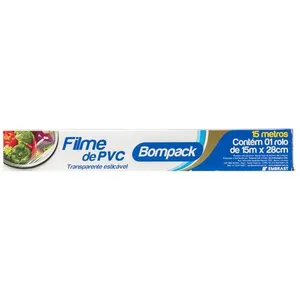 Filme Pvc Bompack Transparente 28x15m 1un