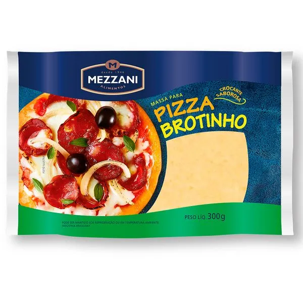 Massa para Pizza Brotinho Mezzani 300g