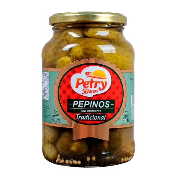 Pepino Petry Conserva Da Serra 300g
