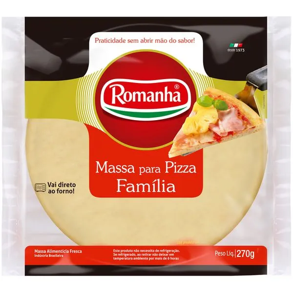 Massa de Pizza Romanha Familia 270g