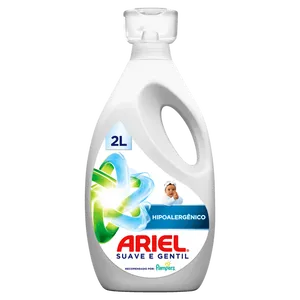 Lava-Roupas Líquido Suave e Gentil Ariel Frasco 2l