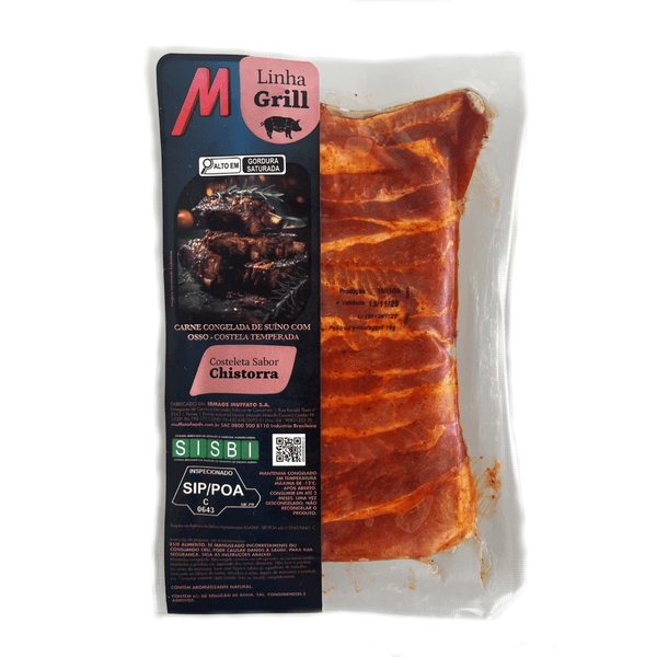 Carne Suína Costeleta Chistor Congelado Muffato Foods Kg