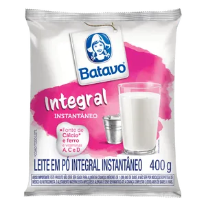 Leite Pó Instantâneo Integral Batavo Pacote 400g
