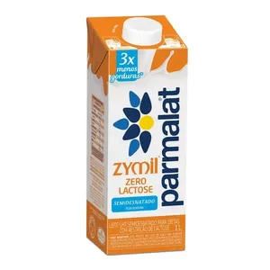 Leite UHT Parmalat Zymil Semidesnatado 1L