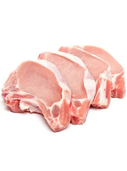 Carne Suína Bisteca com Pele Resfriada Kg
