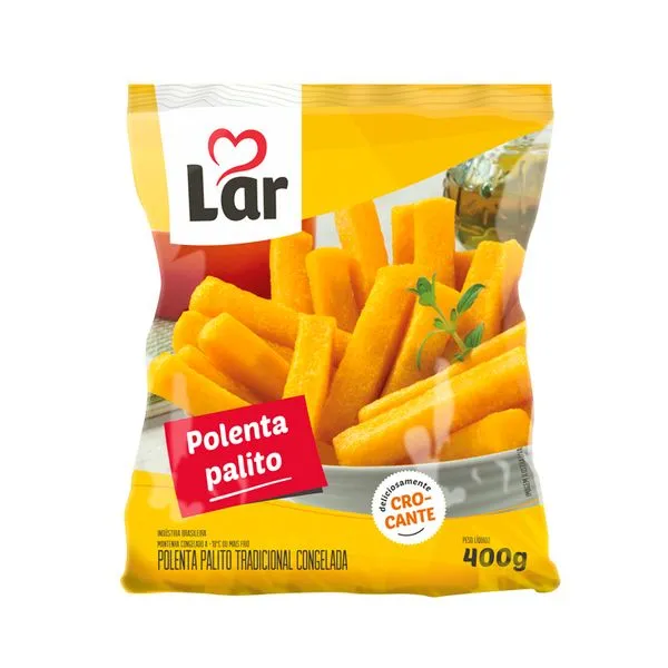 Polenta Palito Lar Congelado 400g
