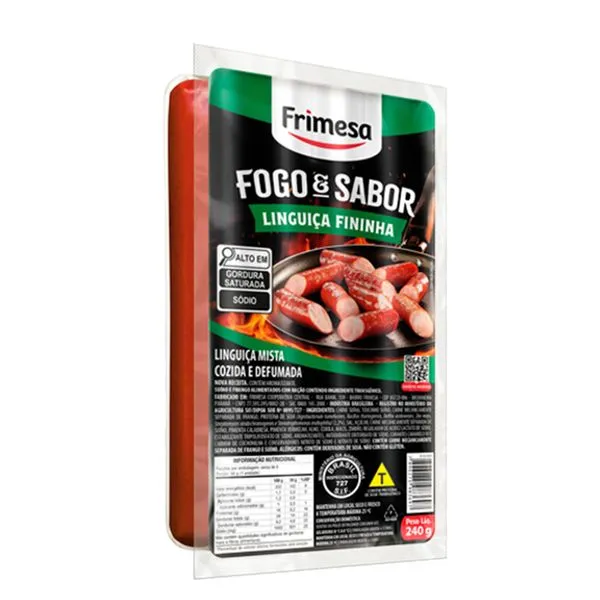 Linguiça Fininha Frimesa Mista 240g