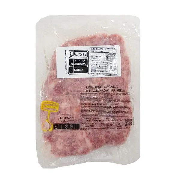Linguiça Toscana Frimesa Muffato Foods Kg