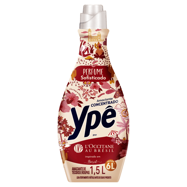 Amaciante Concentrado Ypê L'Occitane au Brésil 1,5L