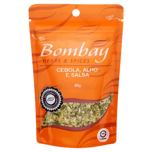 Tempero Bombay Cebola, Alho e Salsa Pouch 40g