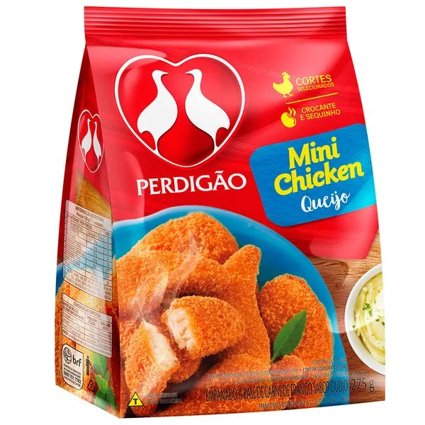 Mini Perdigão Chicken Queijo 275g