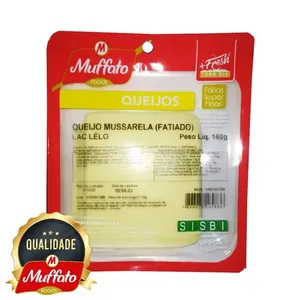 Queijo Mussarela Lac Lelo Muffato Foods Fatiado 160g