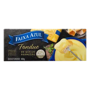 Fondue de Queijo Parmesão Faixa Azul Caixa 400g