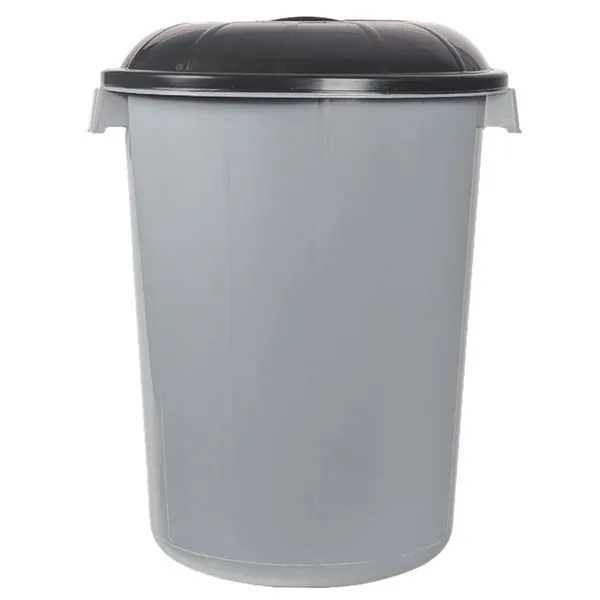 Lixeira MB com Tampa 63L, Preta Lixeira MB com Tampa 61L, Preta