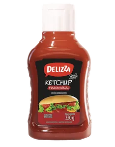 Ketchup Delizza Top Down 370g