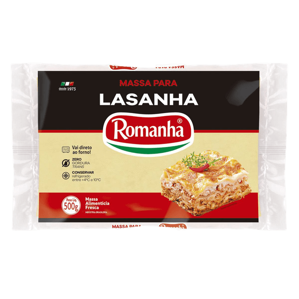 Massa Romanha para Lasanha 500g
