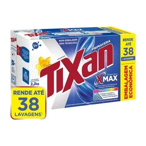 Sabão em Pó Tixan Ypê Primavera 2,2Kg Lava Roupas em Pó Tixan Ypê Primavera 2,2Kg