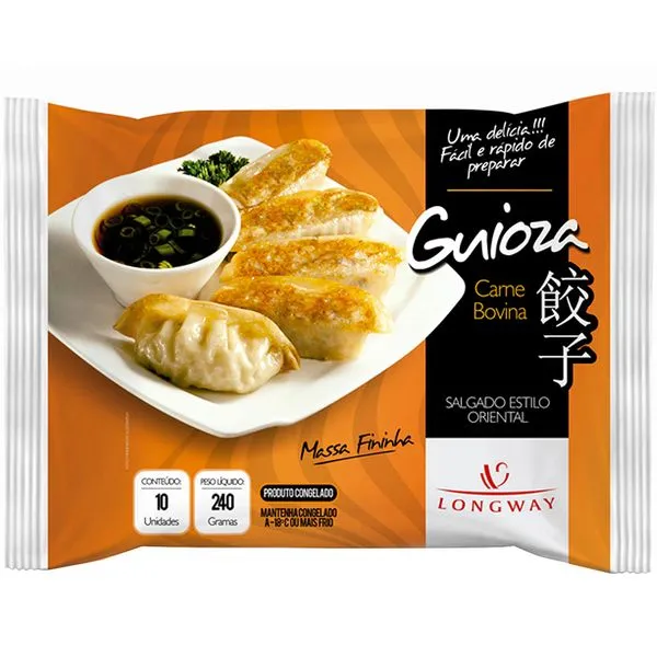 Guioza Long Way Carne Bovina 240g