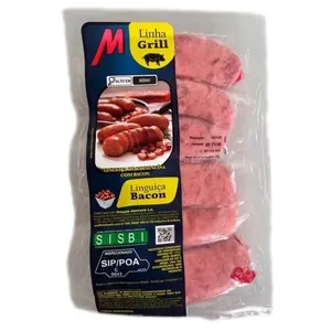 Linguiça Bacon Grill Congelada Muffato Foods Kg