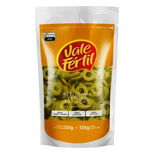 Azeitona Verde Vale Fértil Fatiada 120g