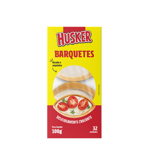 Barquetes Husker Massa Assad 100g