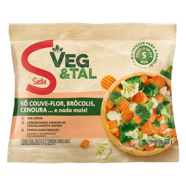 Mix de Vegetais Sadia Congelado 300g