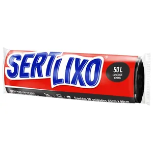 Saco de Lixo Sert Lixo 50L Rolo 30un