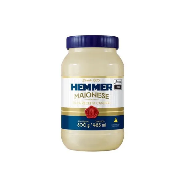 Maionese Receita Caseira Hemmer 500g