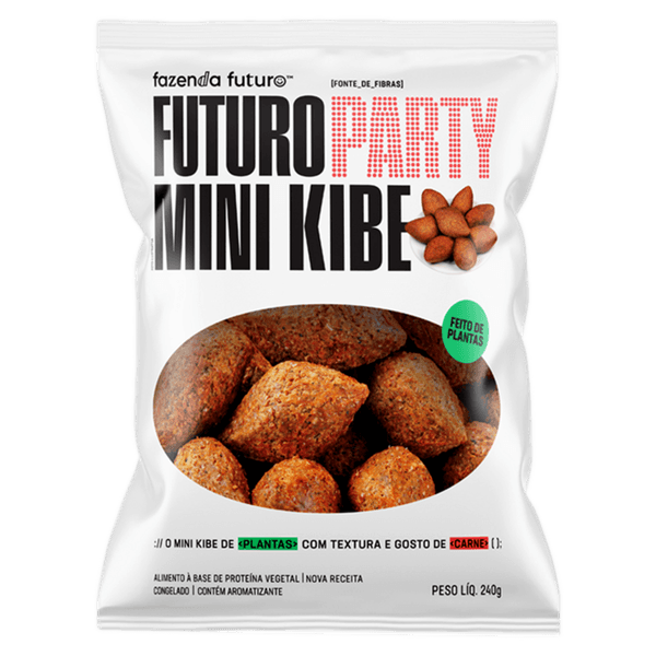 Miniquibe Vegetal Fazenda Futuro Party Ki-Ki-Kibe 240g