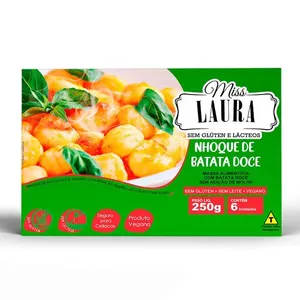Nhoque Miss Laura Batata Doce Sem Glúten 250g