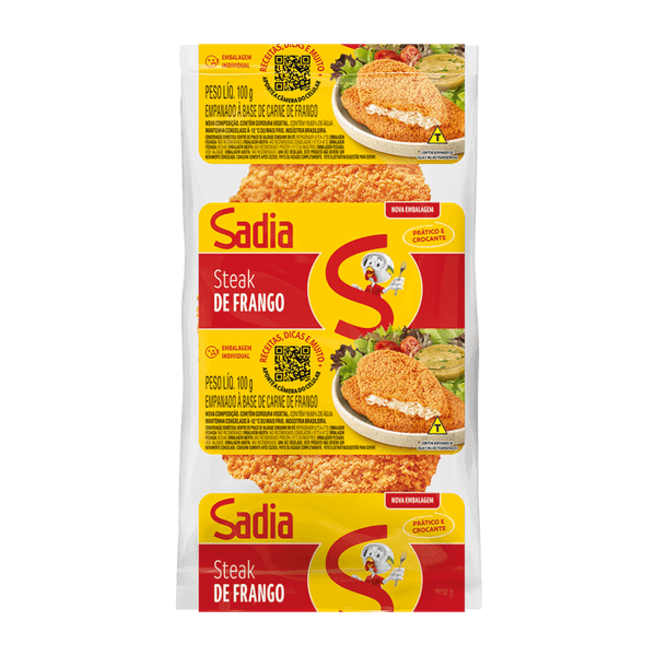 Steak frango Sadia 100g