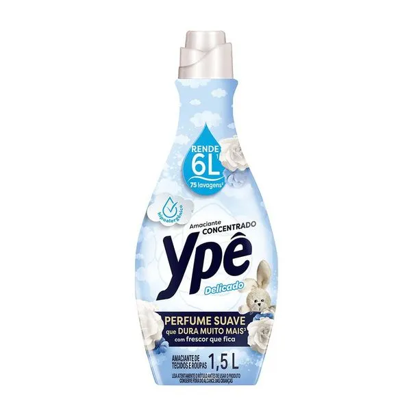 Amaciante Concentrado Ypê Delicado 1,5L