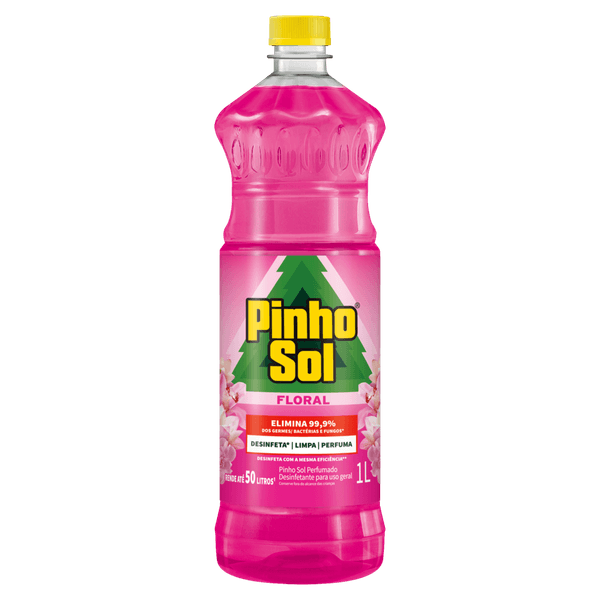 Desinfetante Floral Pinho Sol 1 Litro